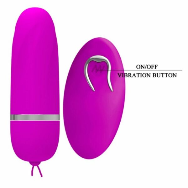 HUEVO VIBRADOR DEBBY CON MANDO PRETTY LOVE - Image 6