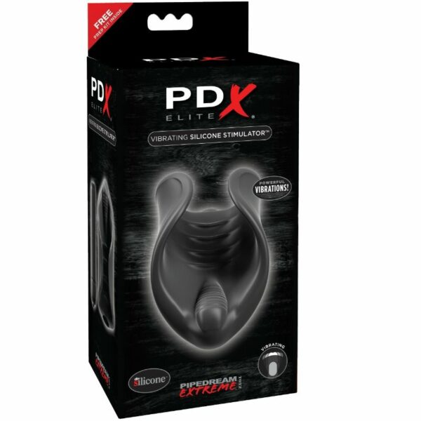 ESTIMULADOR DE SILICONE VIBRANTE PDX ELITE