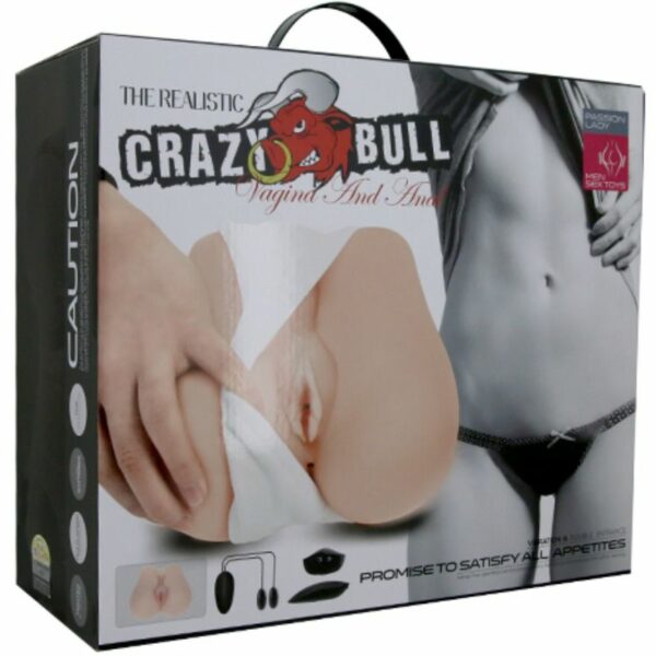 CRAZY BULL - ÂNUS REALISTA E VAGINA COM POSTURA DE VIBRAÇÃO 3 - Image 11