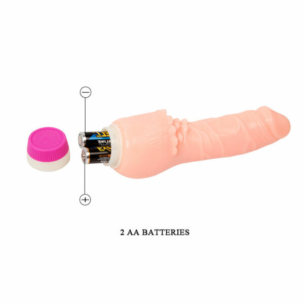 BAILE WAVES OF PLEASURE REALISTIC VIBRATING 19.5CM - Image 2