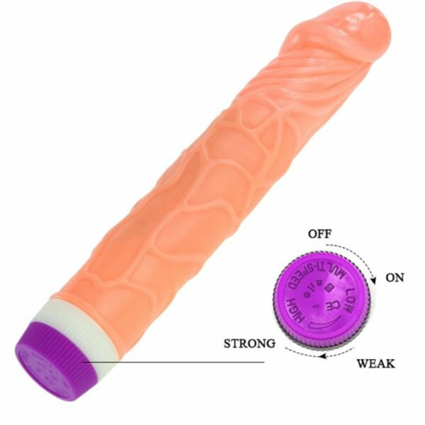 BAILE WAVES OF PLEASURE REALISTIC VIBRATING 22.5 CM - Image 4