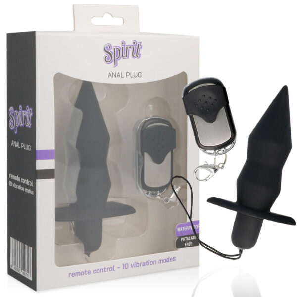 SPIRIT - PLUGUE ANAL DE CONTROLE REMOTO PRETO - Image 2