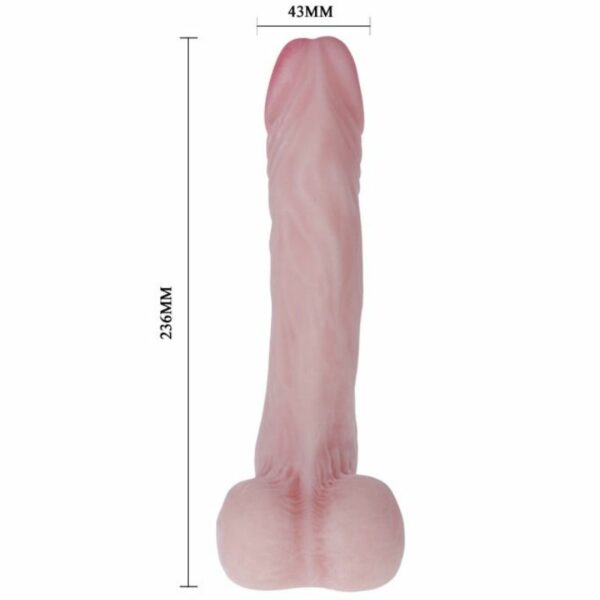 BAILE - COCK VIBRADOR REALISTA NATURAL - Image 3