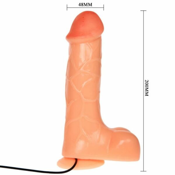 INTREPID EMPEROR DILDO REALISTICO VIBRADOR 20 CM - Image 4