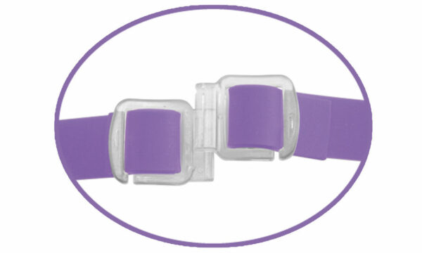 FETISH FANTASY ELITE - VIBRATING DOUBLE DELIGHT STRAP-ON PURPLE - Image 4