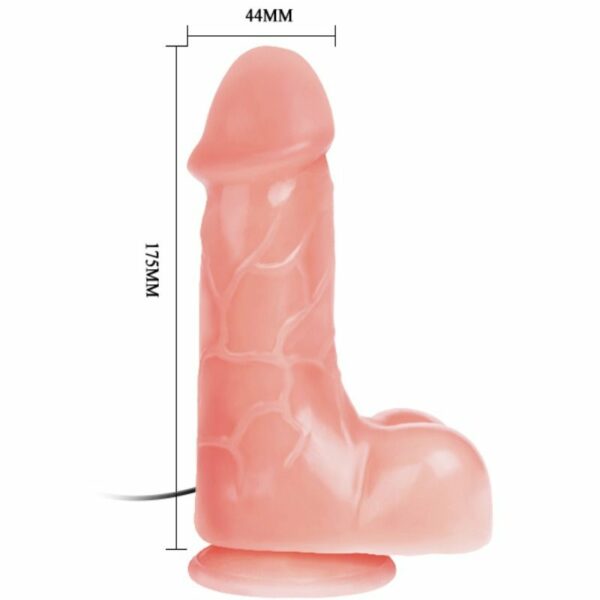 VIBRADOR REALISTICO BARBARA NATURAL - Image 2