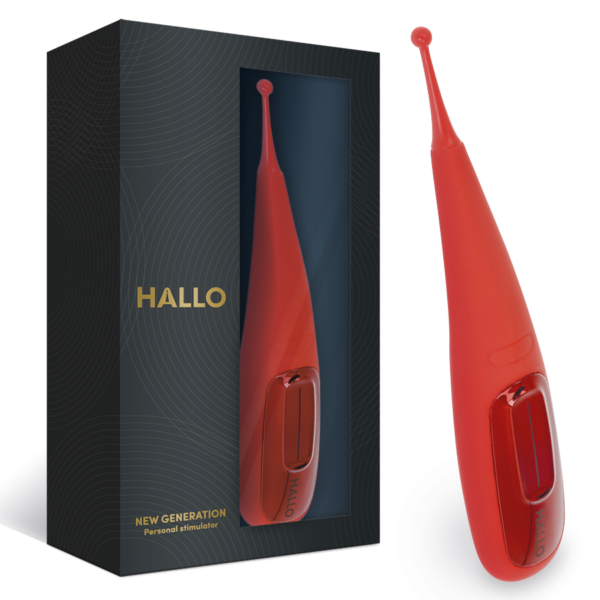 HALLO - FOCUS VIBRATOR RED - Image 4