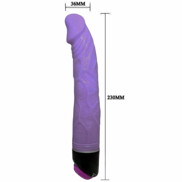 BAILE ADOUR CLUB VIBRADOR REALISTICO 23 CM LILA - Image 3