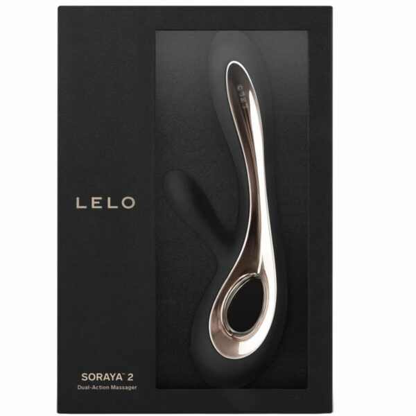 LELO - SORAYA 2 VIBRADOR COELHO PRETO - Image 3