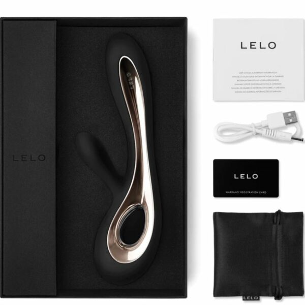 LELO - SORAYA 2 VIBRADOR COELHO PRETO - Image 2