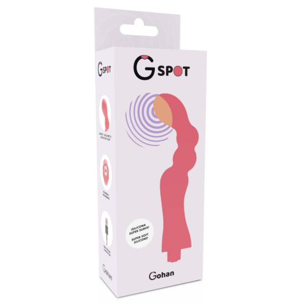 G-SPOT- GOHAN G-SPOT VIBRADOR LUZ VERMELHA - Image 3