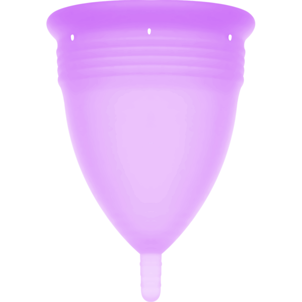 COPA MENSTRUAL STERCUP TAMANHO L COR ROXO SILICONE FDA - Image 3