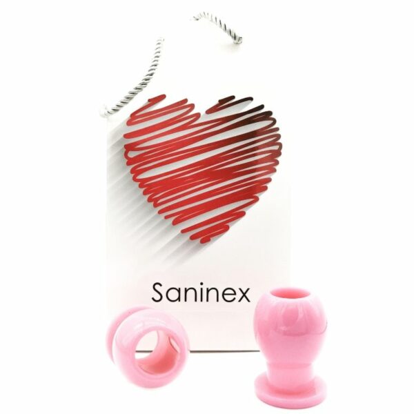 SANINEX LIAISON PINK HOLLOW PLUG