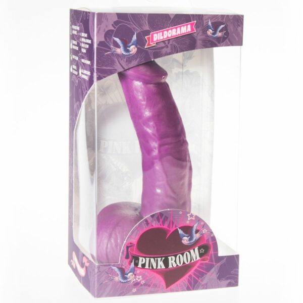 PINK ROOM CONNOR REALISTIC DILDO PURPLE 16 CM - Image 2