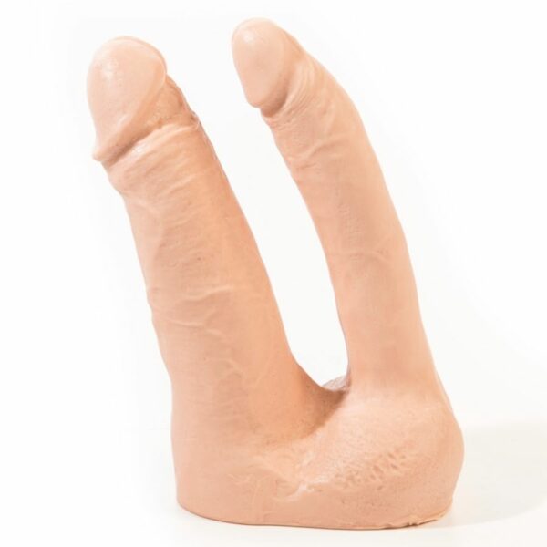 SALA ROSA ARTHUS REALISTIC DOUBLE DILDO CARNE 17CM / 15.5CM