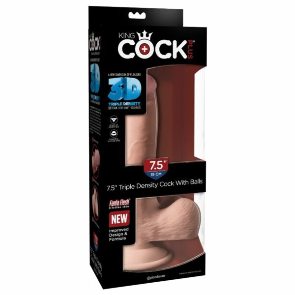 KINGCOCK TRIPLE DENSITY COCK 19 CM - Image 7