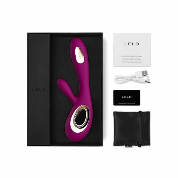 LELO SORAYA WAVE VIBRADOR DE COELHO PROFUNDO ROSA - Image 3