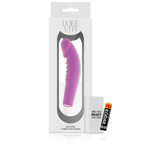 DOLCE VITA - REALISTIC PLEASURE PURPLE SILICONE - Image 5