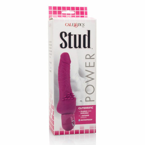 CALEX POWER STUD CLITERRIFIC PINK VIBRATOR - Image 3