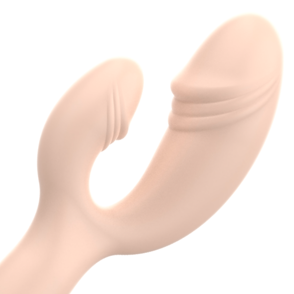 OHMAMA - VIBRADOR CLÁSSICO DE COELHO FLESH XMAS EDITION - Image 2