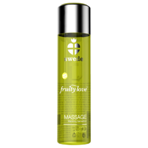 SWEDE - FRUITY LOVE ÓLEO DE MASSAGEM EFEITO DE AQUECIMENTO BAUNILHA E PÊRA DOURADA 120 ML