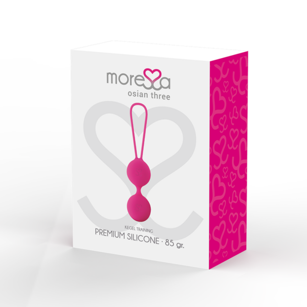 MORESSA OSIAN TRÊS PREMIUM SILICONE ROSA - Image 3