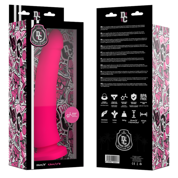 DELTA CLUB -  TOYS DILDO MÉDICO DE SILICONE ROSA 23 X 4,5 CM - Image 5