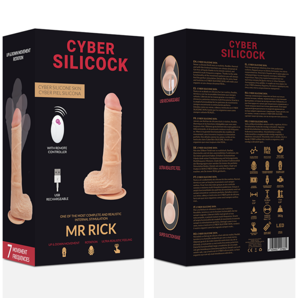 CYBER SILICOCK REALISTICO CONTROL REMOTO MR RICK - Image 7