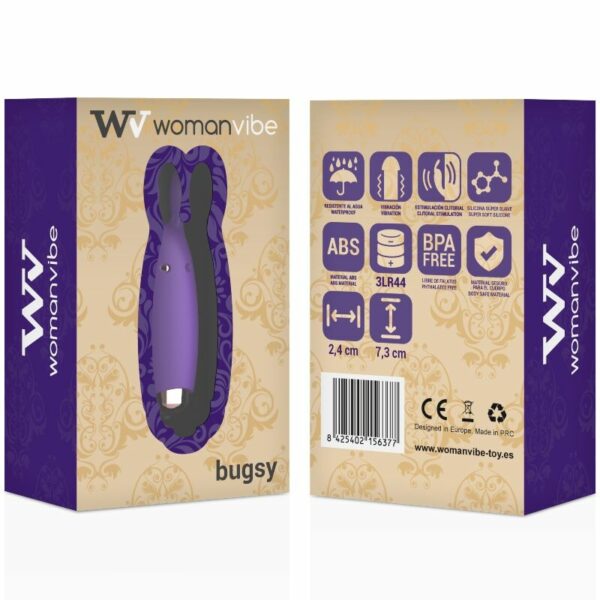 WOMANVIBE - ESTIMULADOR DE SILICONE BUGSY - Image 7