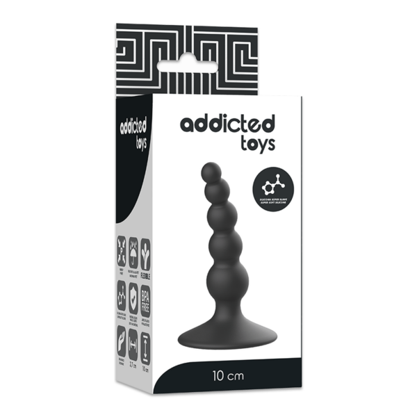 TOYS TOYS ANAL SEXUAL PLUG 10 CM PRETO - Image 5