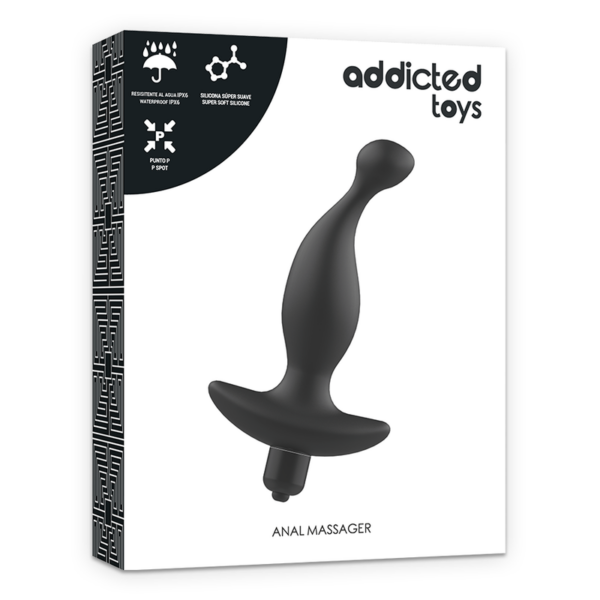 TOYS TOYS ANAL MASSAGER COM BLACK VIBRATION - Image 6