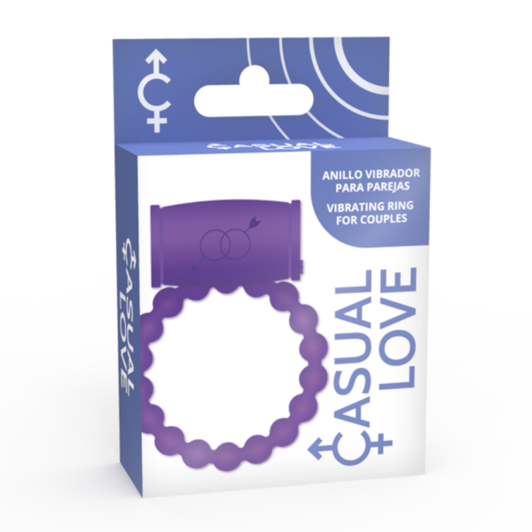 CASUAL LOVE-  25 LILAC VIBRATOR RING - Image 4