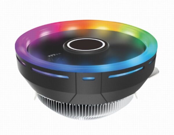 VENTILADOR DE REFRIGERACION GEMBIRD  DE CPU 12 4 CM 75 W LED MULTICOLOR 4 PIN