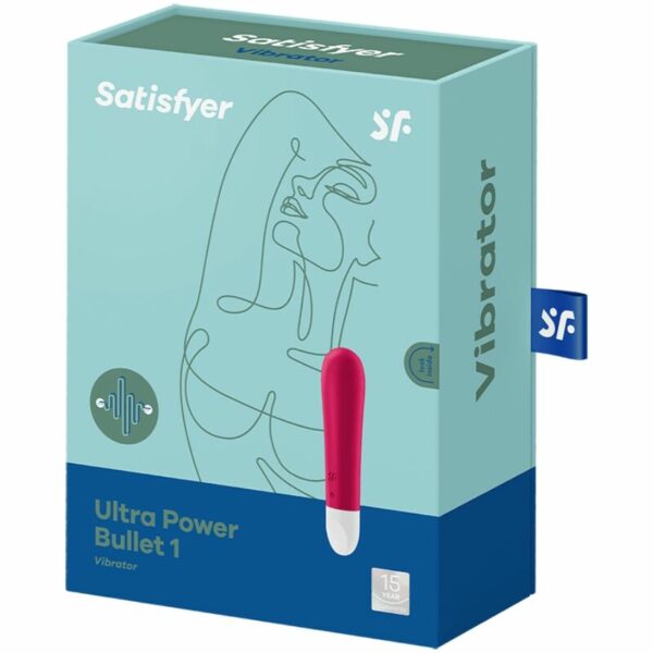 SATISFYER ULTRA POWER BULLET 1 - VERMELHO - Image 3