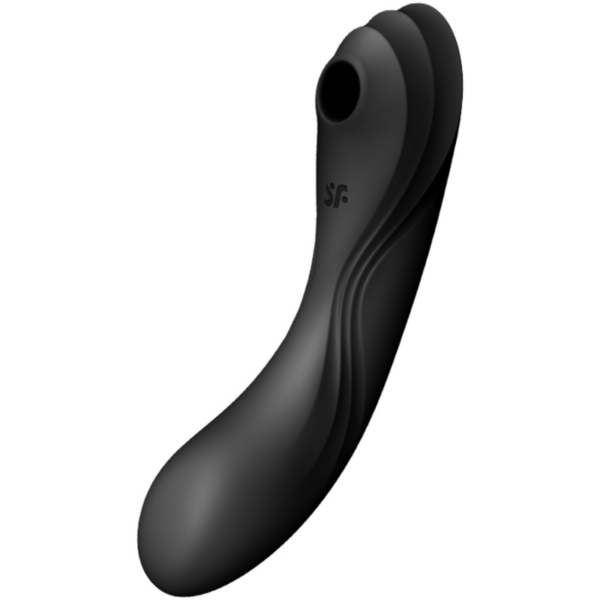 VIBRADOR DE PULSO DE AR SATISFYER CURVY TRINITY 4 - PRETO