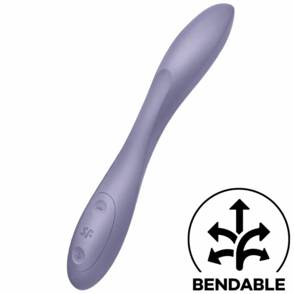 SATISFYER G-SPOT FLEX 2 MULTI VIBRADOR - ROXO