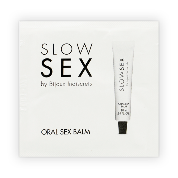 BIJOUX SLOW SEX ORAL SEX BALM DOSE ÚNICA