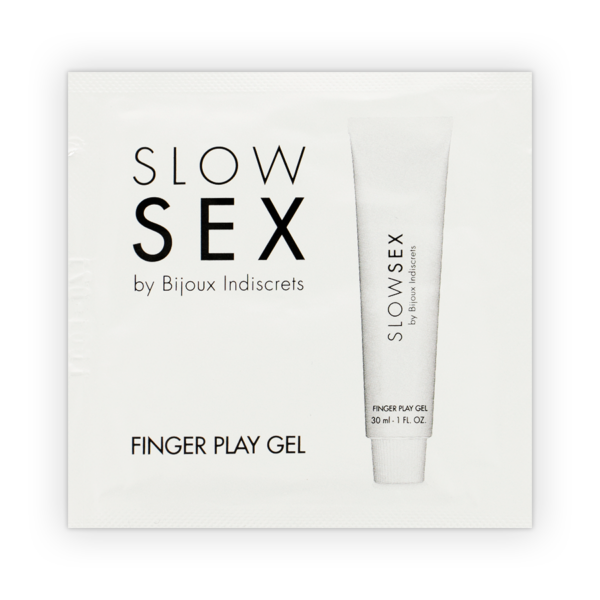 BIJOUX SLOW SEX FINGER PLAY GEL DOSE ÚNICA