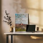 Prague during spring in Petrin Tower  Fine Art Poster - Image 5