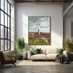 Prague during spring in Petrin Tower  Fine Art Poster - Image 7