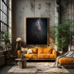 Pure Of Grace Woman Portrait Fine Art Poster