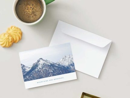 Mountains and Memories Pack of 10 Post Cards