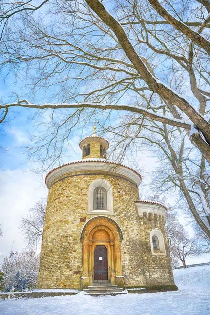 Rotunda of St. Martin, Prague: Ancient Romanesque Chapel, Vysehrad Commercial Photo
