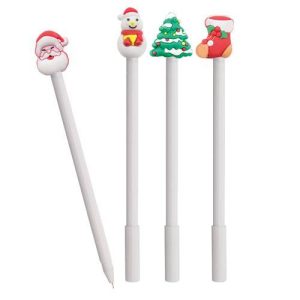 SET DE 12 BOLIGRAFOS NAVIDEÑOS