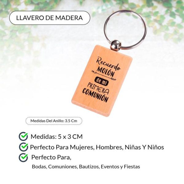 LLAVERO MADERA "RECUERDO MOLÓN" 50-99 - Image 2