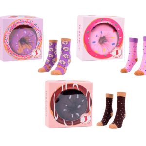 CALCETINES DONUTS EN CAJA DE REGALO