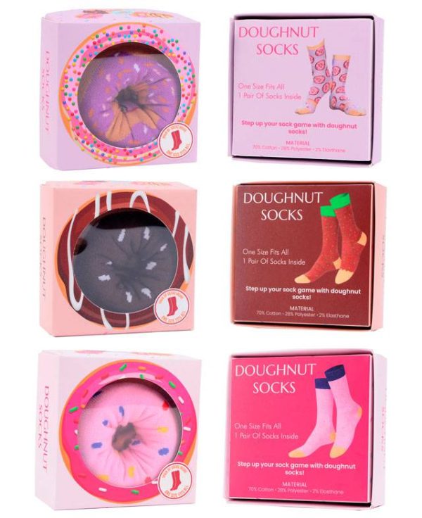 CALCETINES DONUTS EN CAJA DE REGALO - Image 6