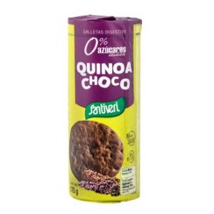 BOLACHAS DIGESTIVE QUINOA CHOCO  0% açucares 175gr