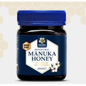 MEL DE MANUKA RAW MGO 550+ monofloral 250gr.
