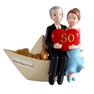 FIGURA PASTEL 50 ANIVERSARIO BARCO